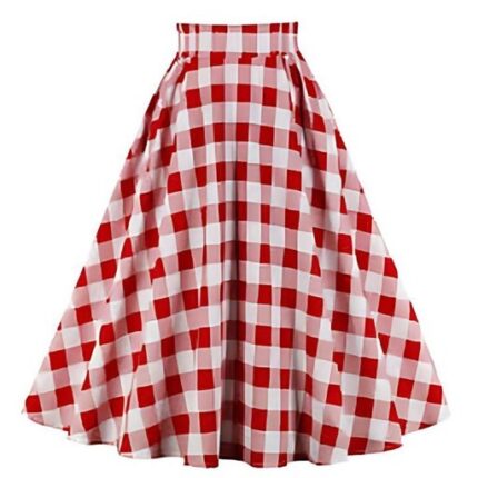 Stylish And Fashionable Long Cotton Chack Skirt