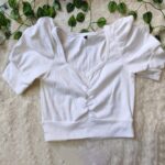 Crop tops half hata blouse